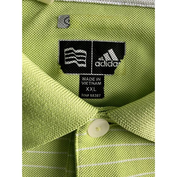 Mens Vintage Adidas Presidents Cup Polo Green Size XXL Pre Owned - Picture 3 of 7